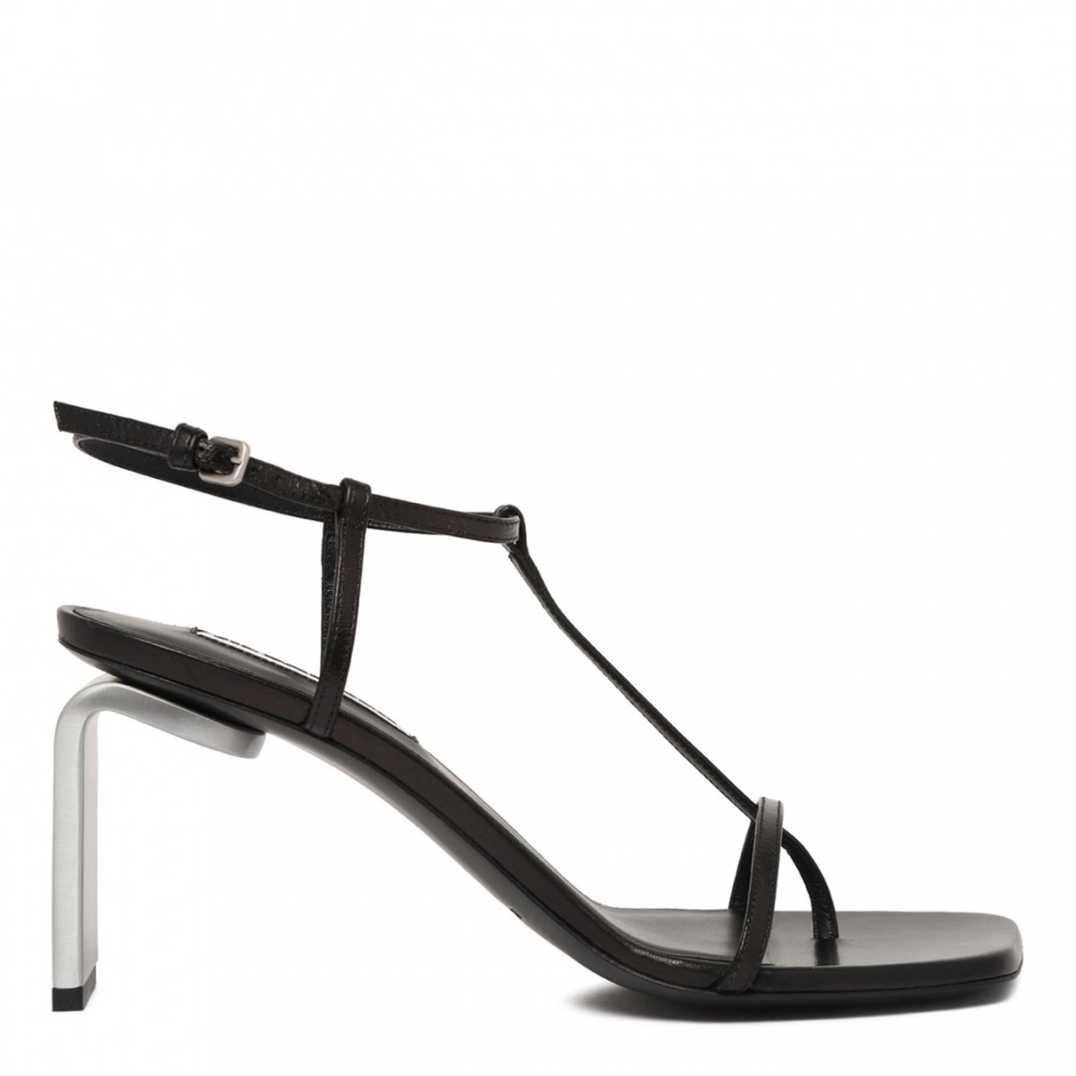 Black Leather Sandals