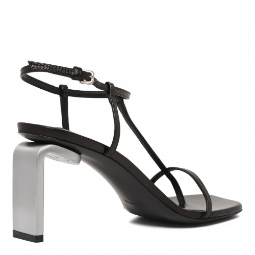Black Leather Sandals