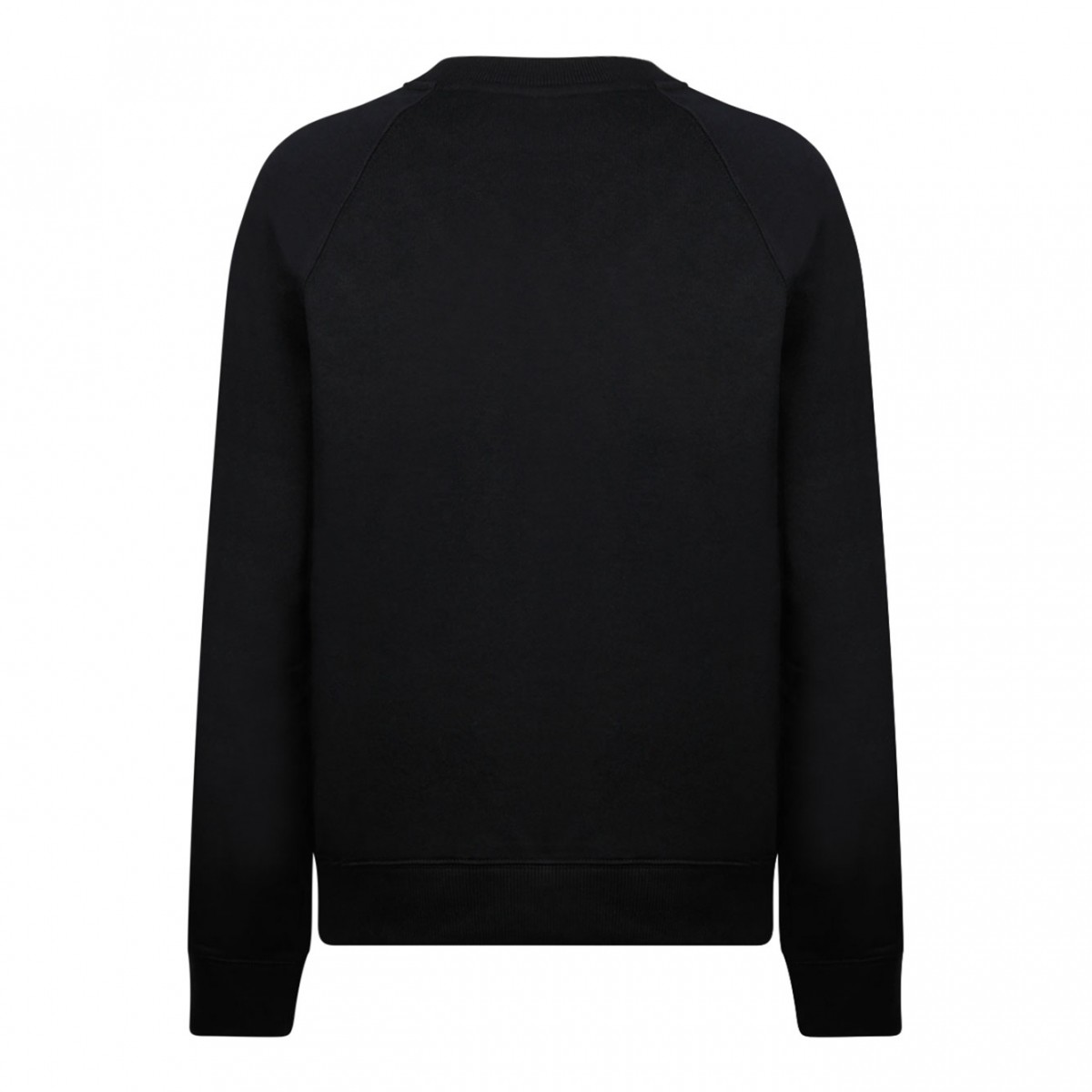 Black Logo Print Sweatshirt