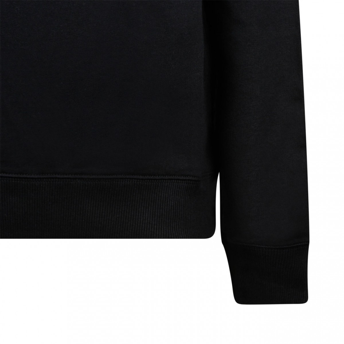 Black Logo Print Sweatshirt