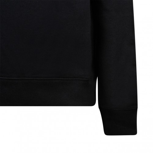 Black Logo Print Sweatshirt
