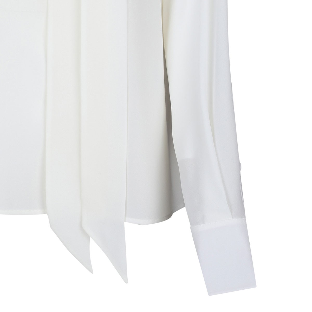 White Georgette Shirt