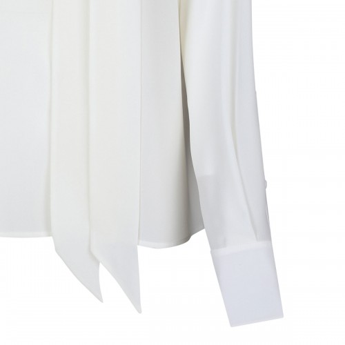White Georgette Shirt