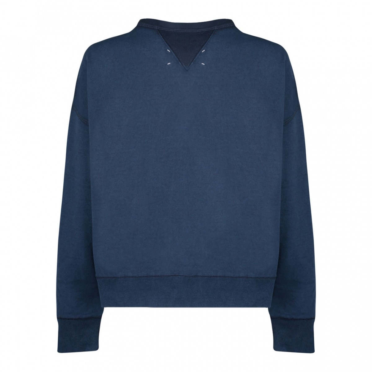 Blue Reverse Logo Sweatshirt