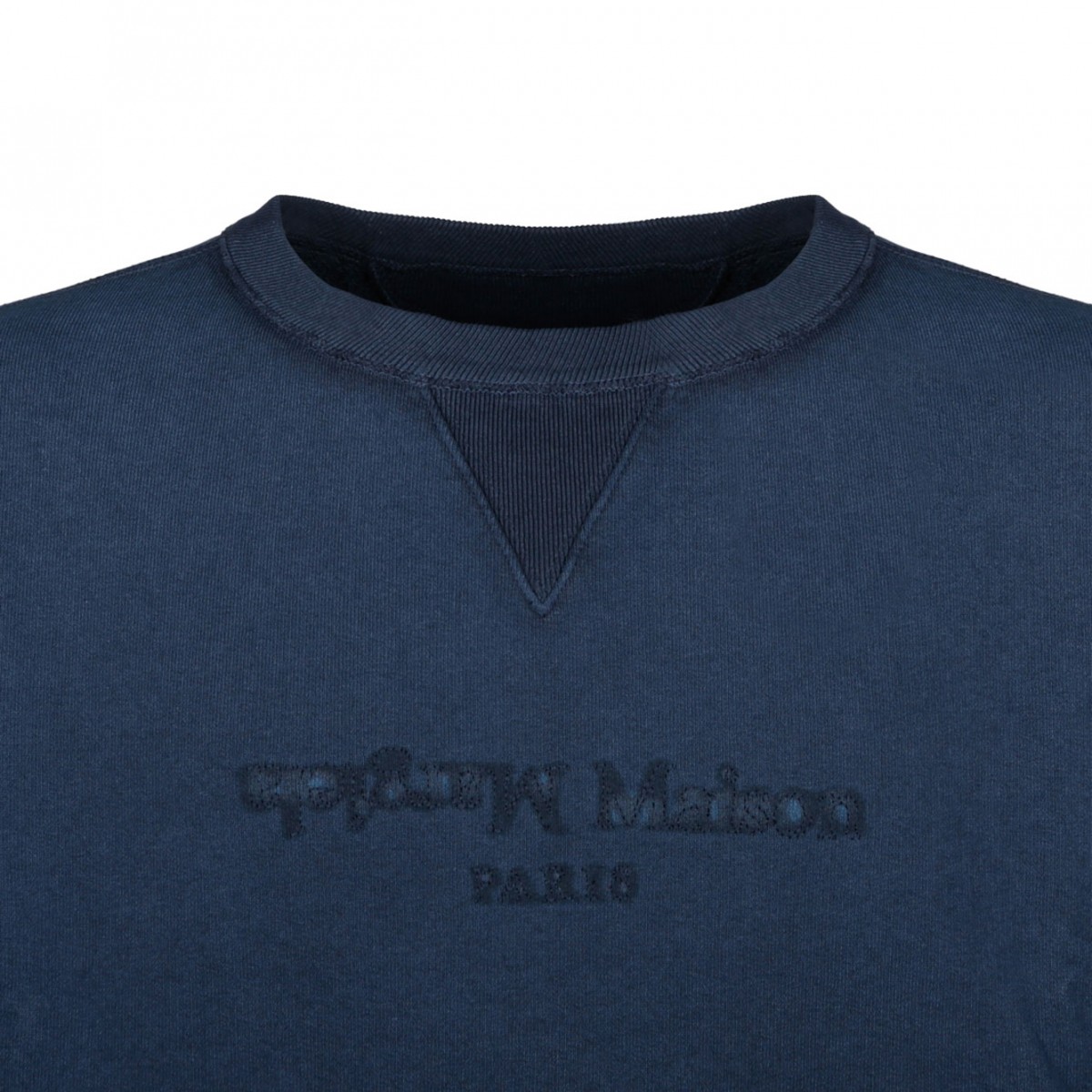 Blue Reverse Logo Sweatshirt