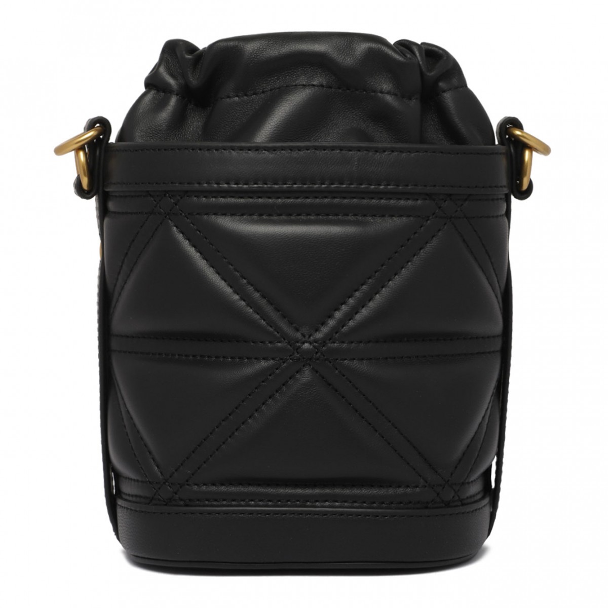 Black Small Kitty Bucket Bag