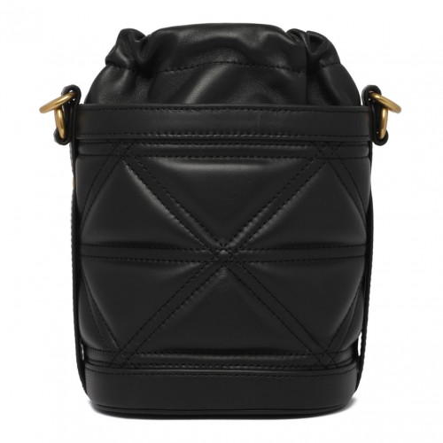 Black Small Kitty Bucket Bag