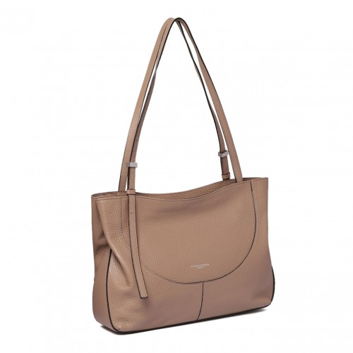 Beige Minerva Bag
