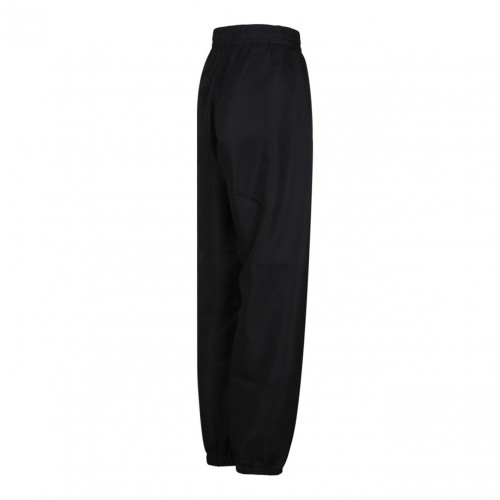 Black Twisted Track Pants.