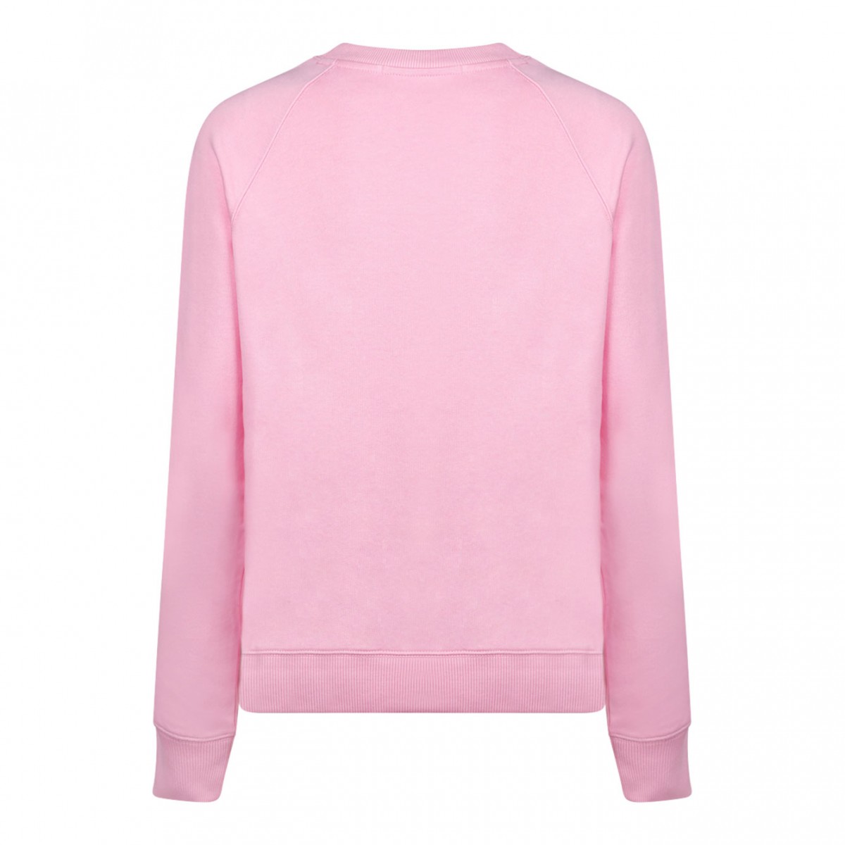 Pink Logo Print Sweatshirt