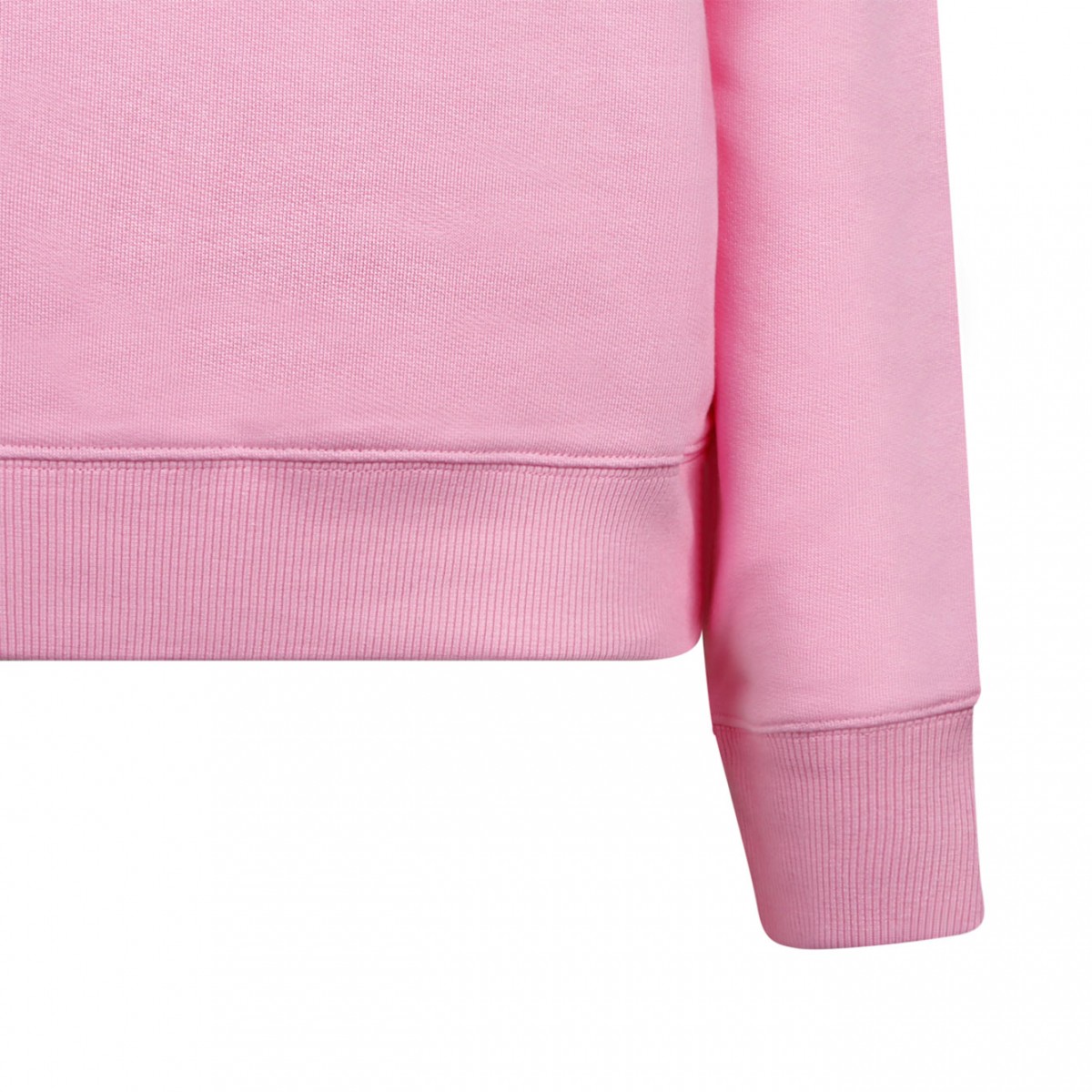 Pink Logo Print Sweatshirt