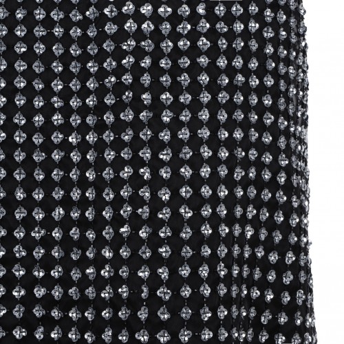 Black Sequins Dress