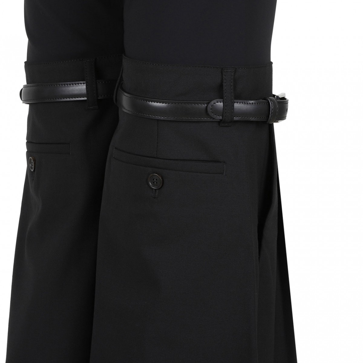 Black Hybrid Trousers