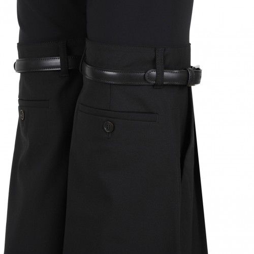 Black Hybrid Trousers