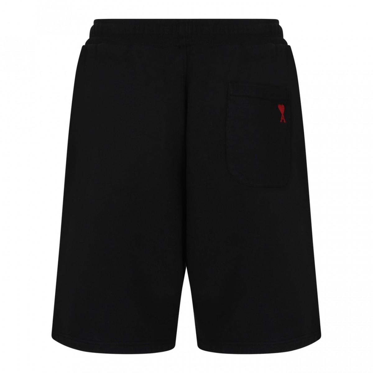 Black Monogram Pattern Shorts