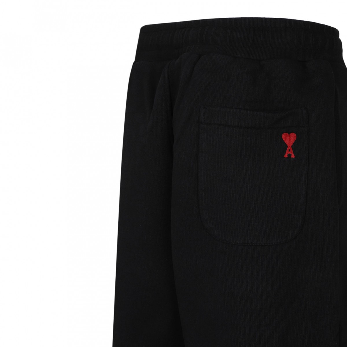 Black Monogram Pattern Shorts