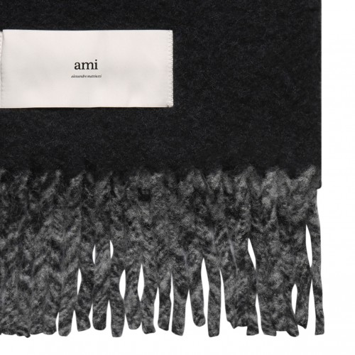 Black Ami Label Scarf 2