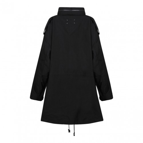 Black Parka Coat