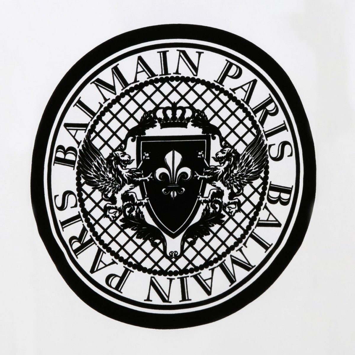 White Organic Cotton Logo Print T-Shirt