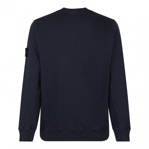 Navy Compass Badge Sweatshirt 2