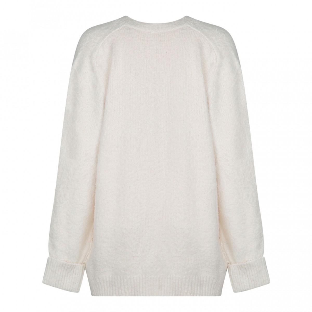 White Knitted Cardigan