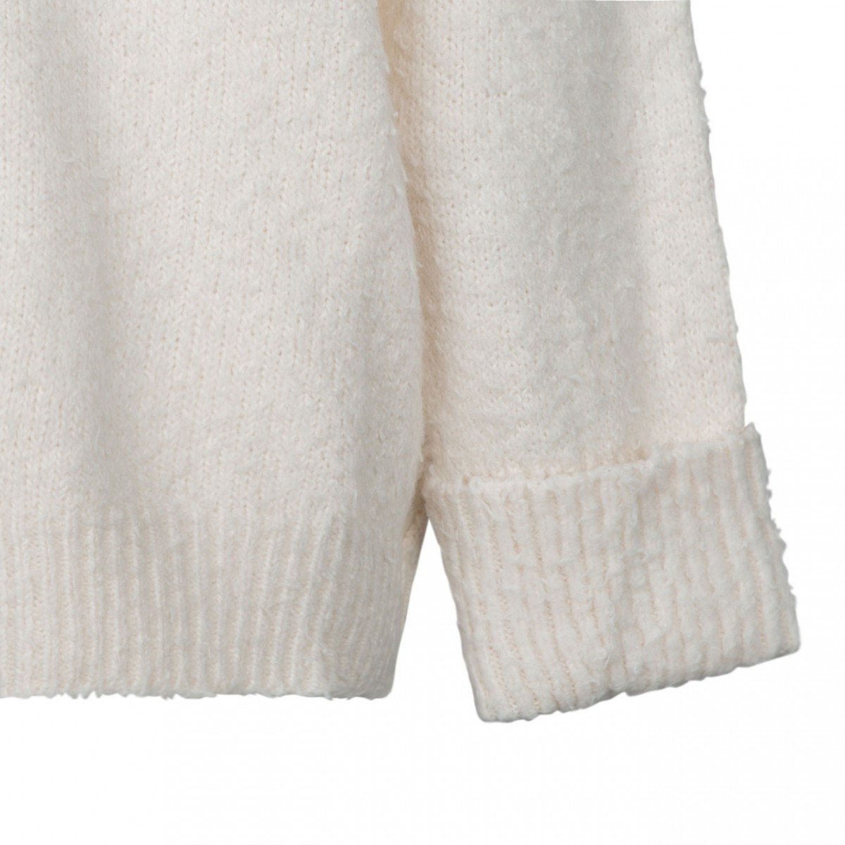 White Knitted Cardigan