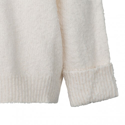 White Knitted Cardigan