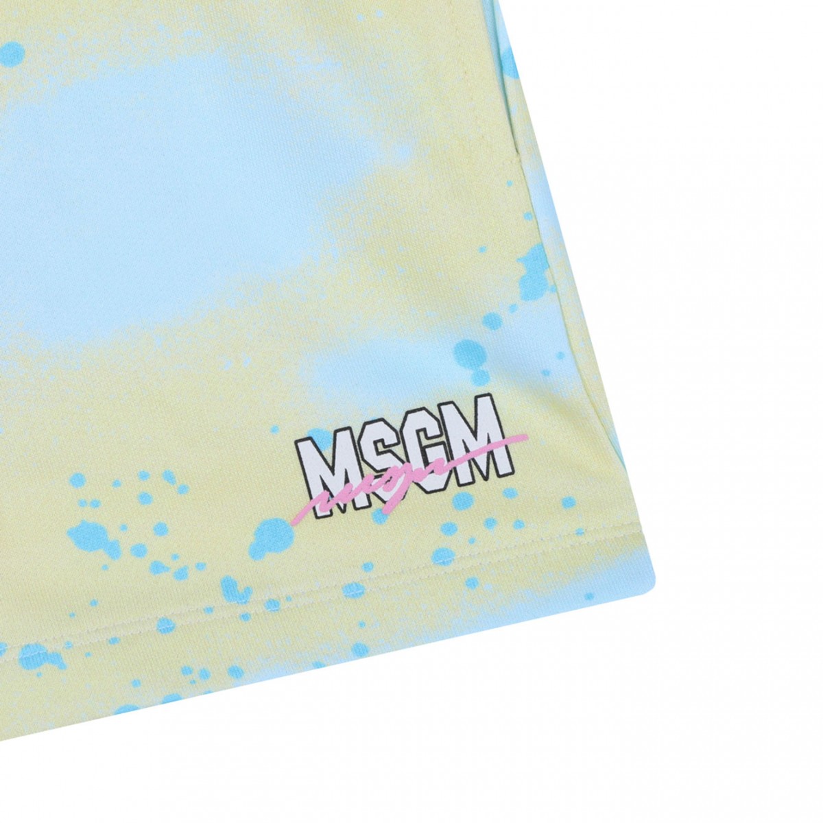 Spray Paint Effect Shorts