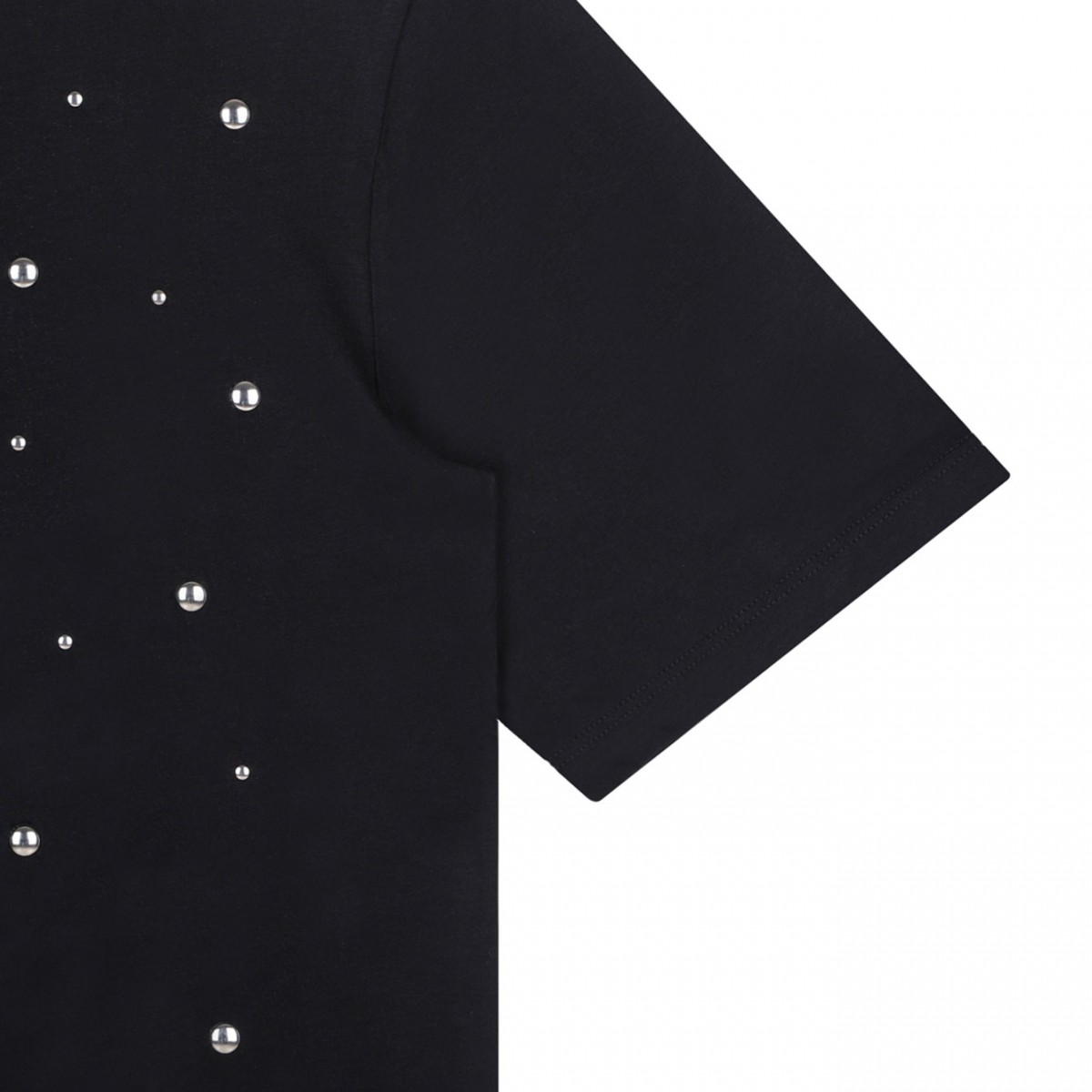 Black Studded T-Shirt