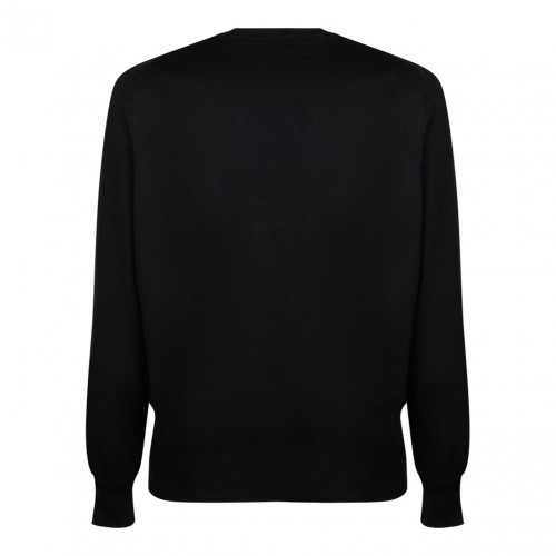 Alex Round Neck Black Knitwear