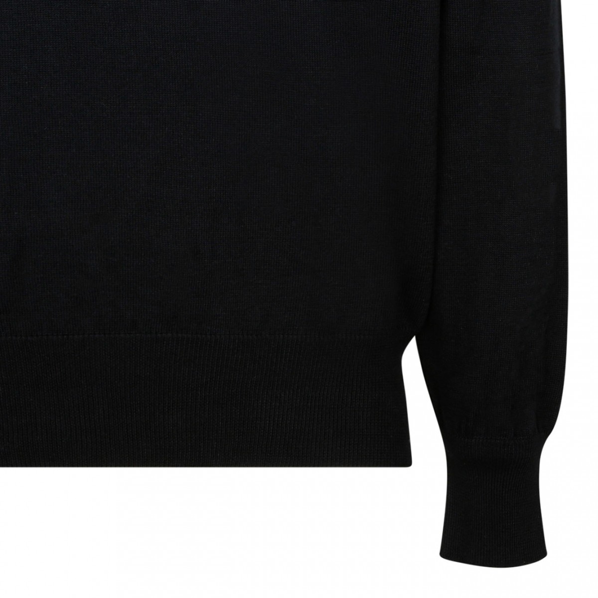Alex Round Neck Black Knitwear