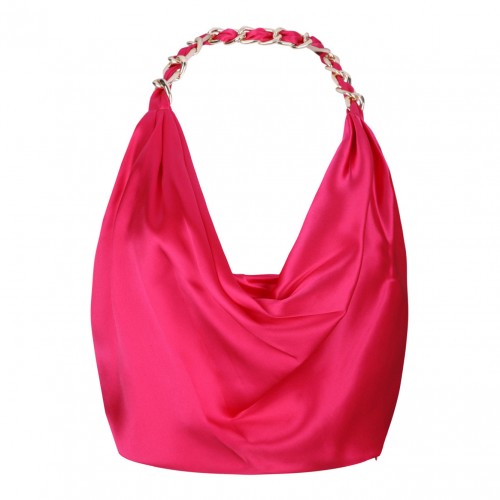 Deep Pink Silk Top