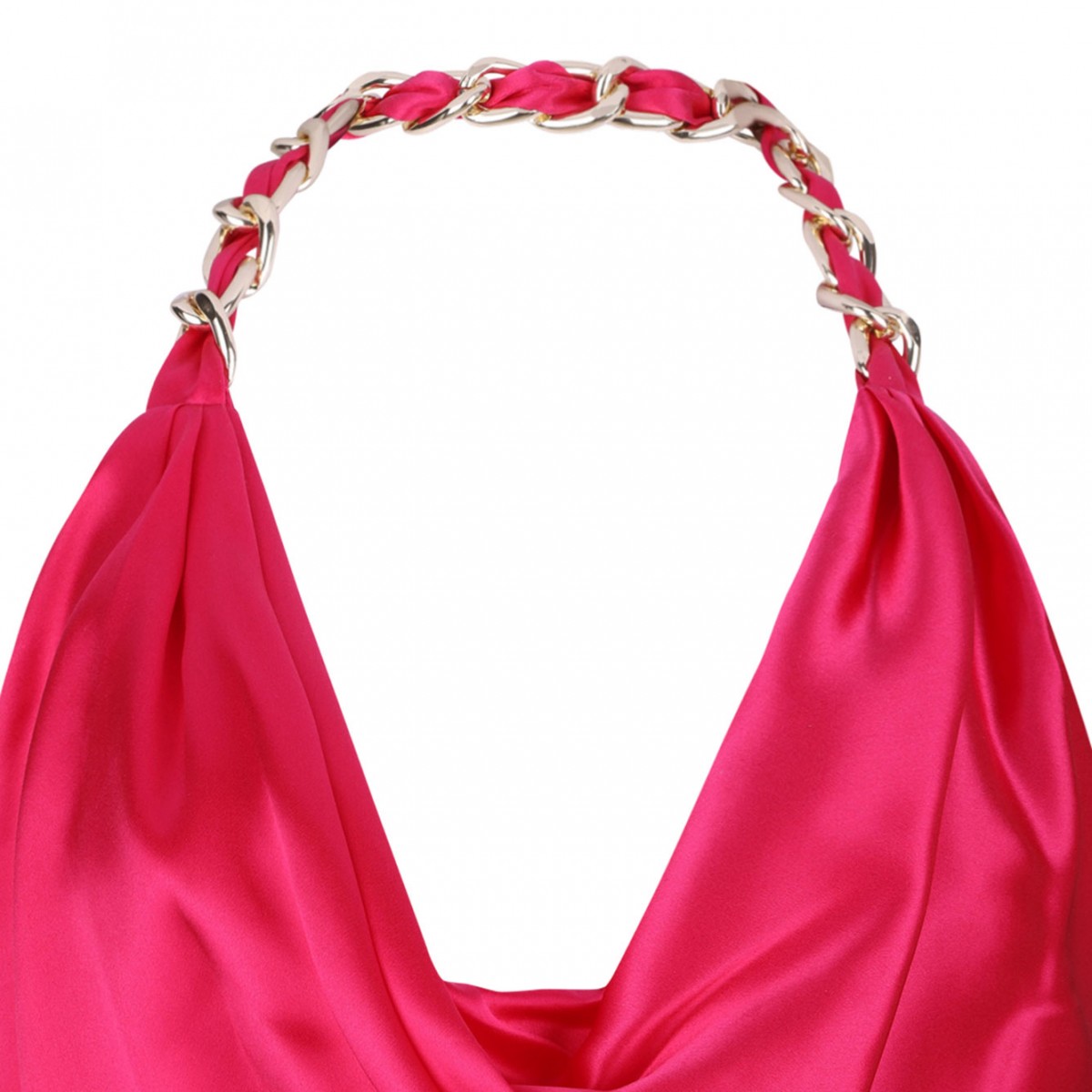 Deep Pink Silk Top