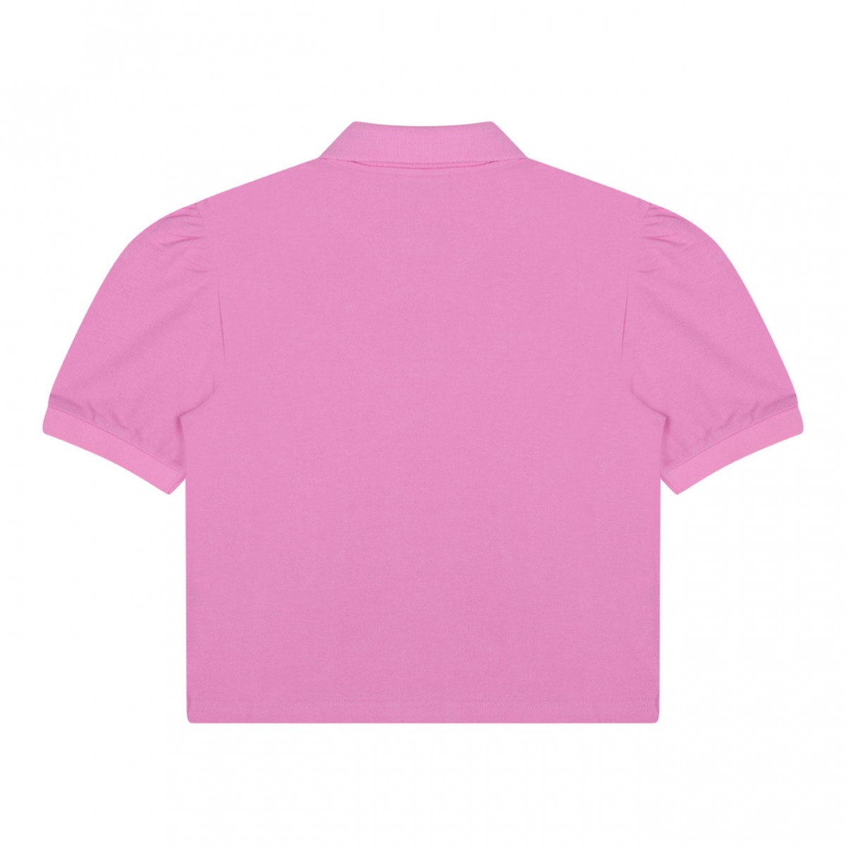 Pink Pique Polo Shirt