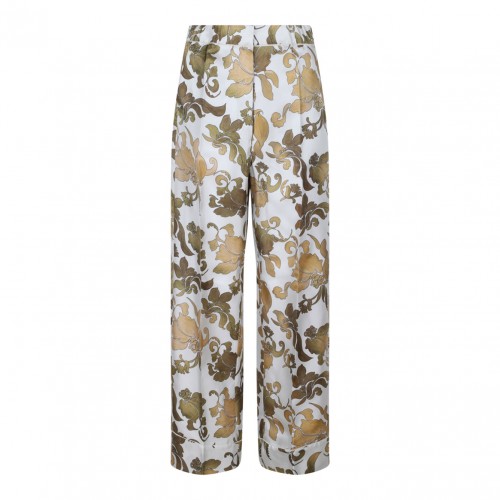 Gold Tone Leda Trousers