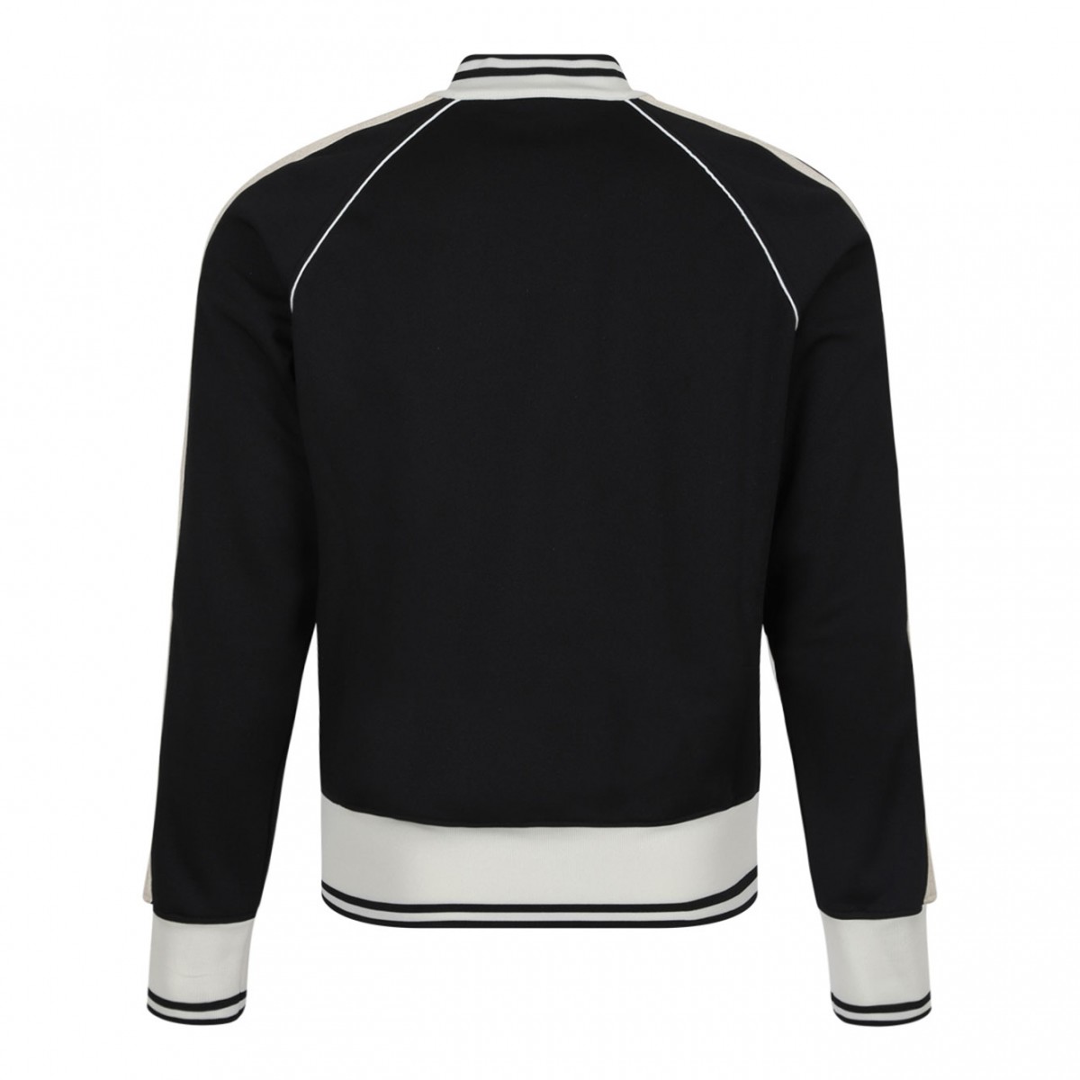 Black and White Bomber Jacket