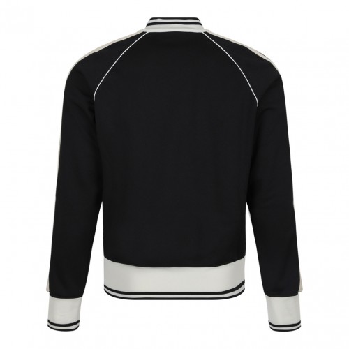 Black and White Bomber Jacket