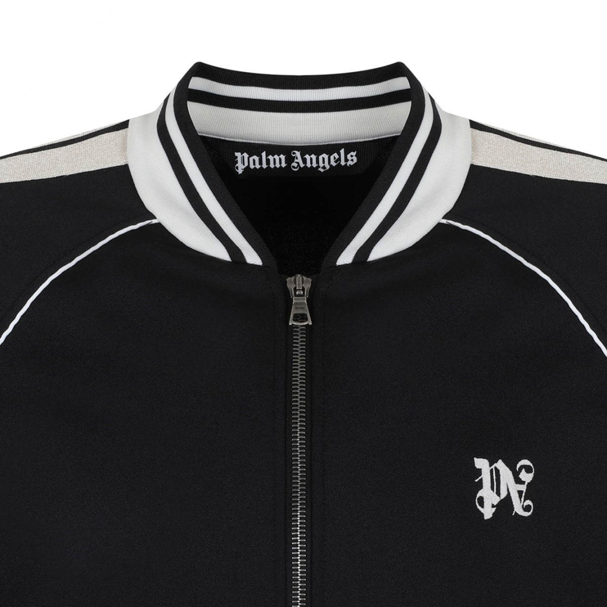 Black and White Bomber Jacket