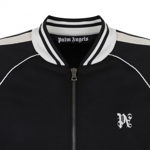 Black and White Bomber Jacket