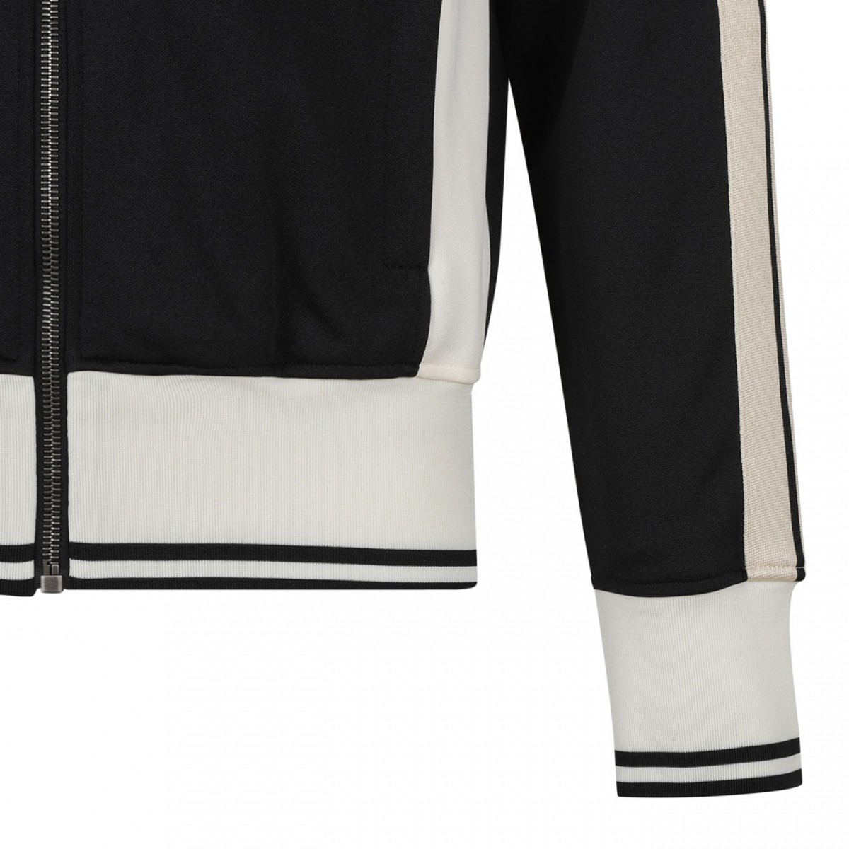 Black and White Bomber Jacket