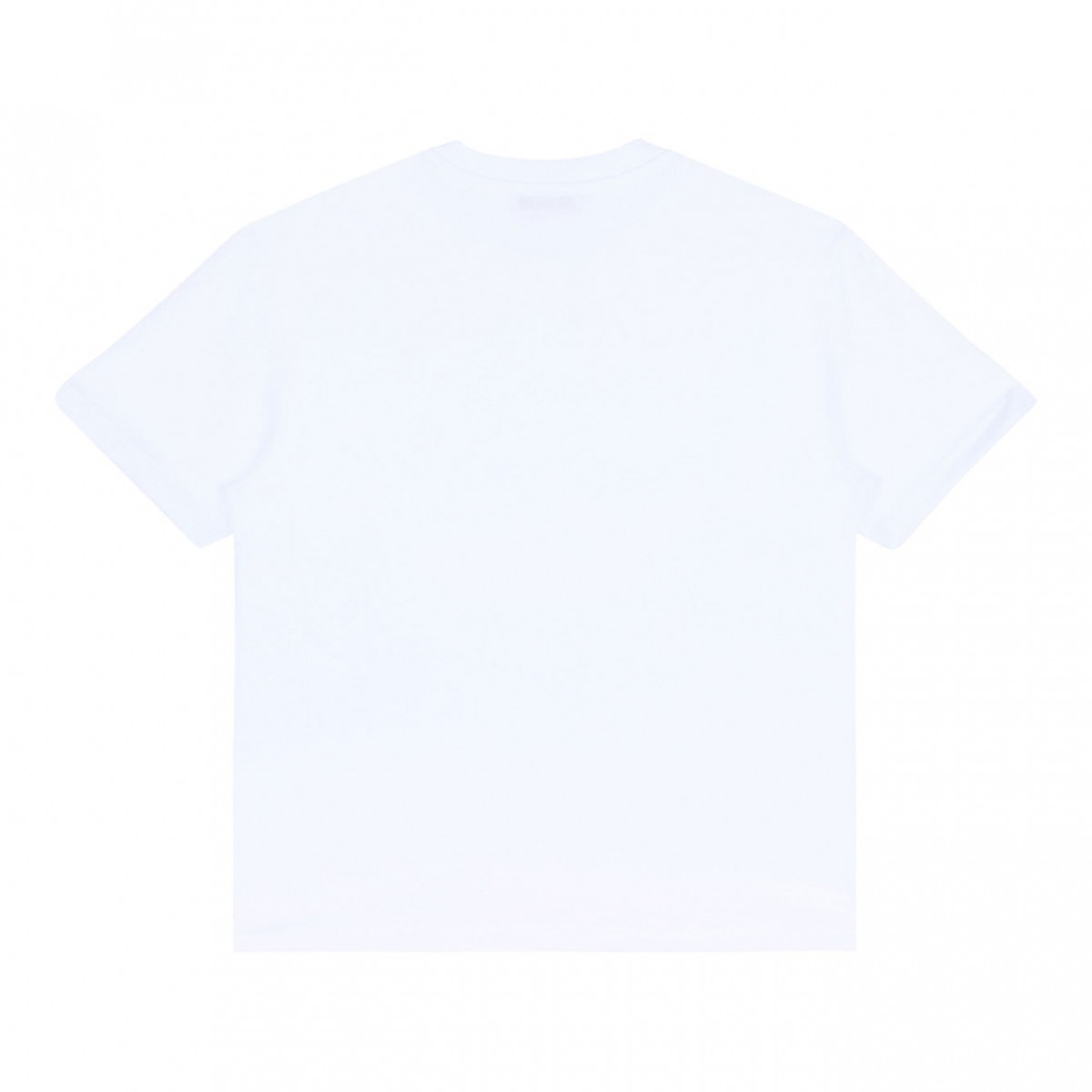 White Logo Print T-Shirt