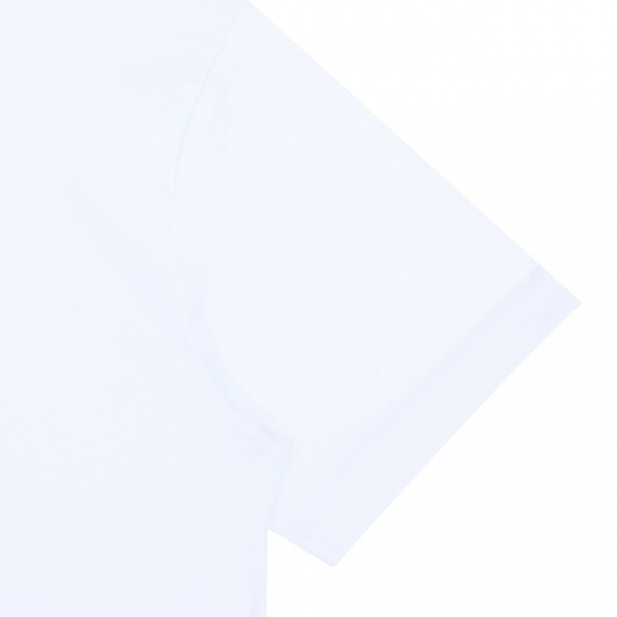 White Logo Print T-Shirt