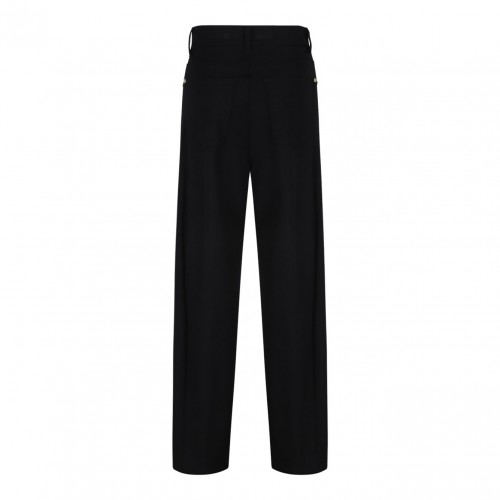 Black Tapered Trousers