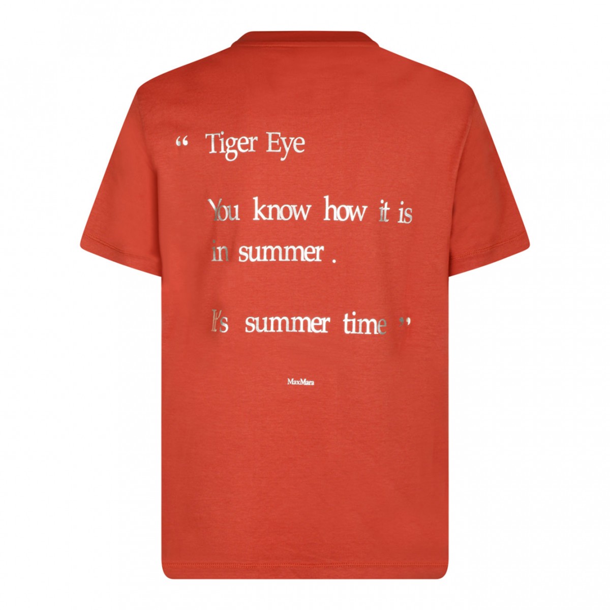 Orange Print T-Shirt