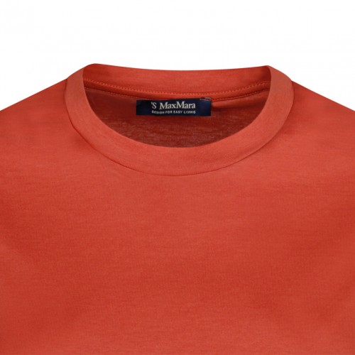Orange Print T-Shirt