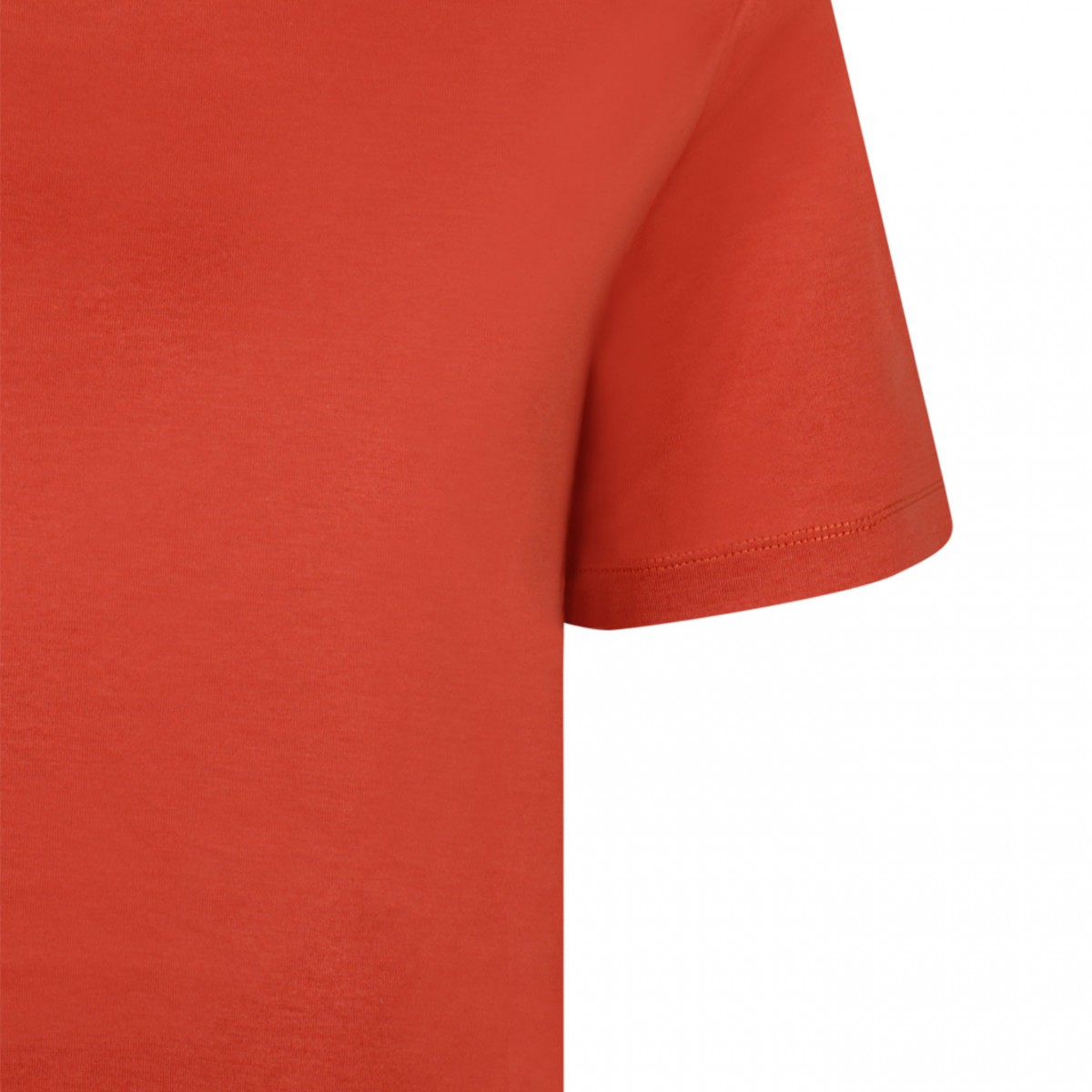 Orange Print T-Shirt