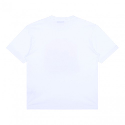 White Graphic Print T-Shirt