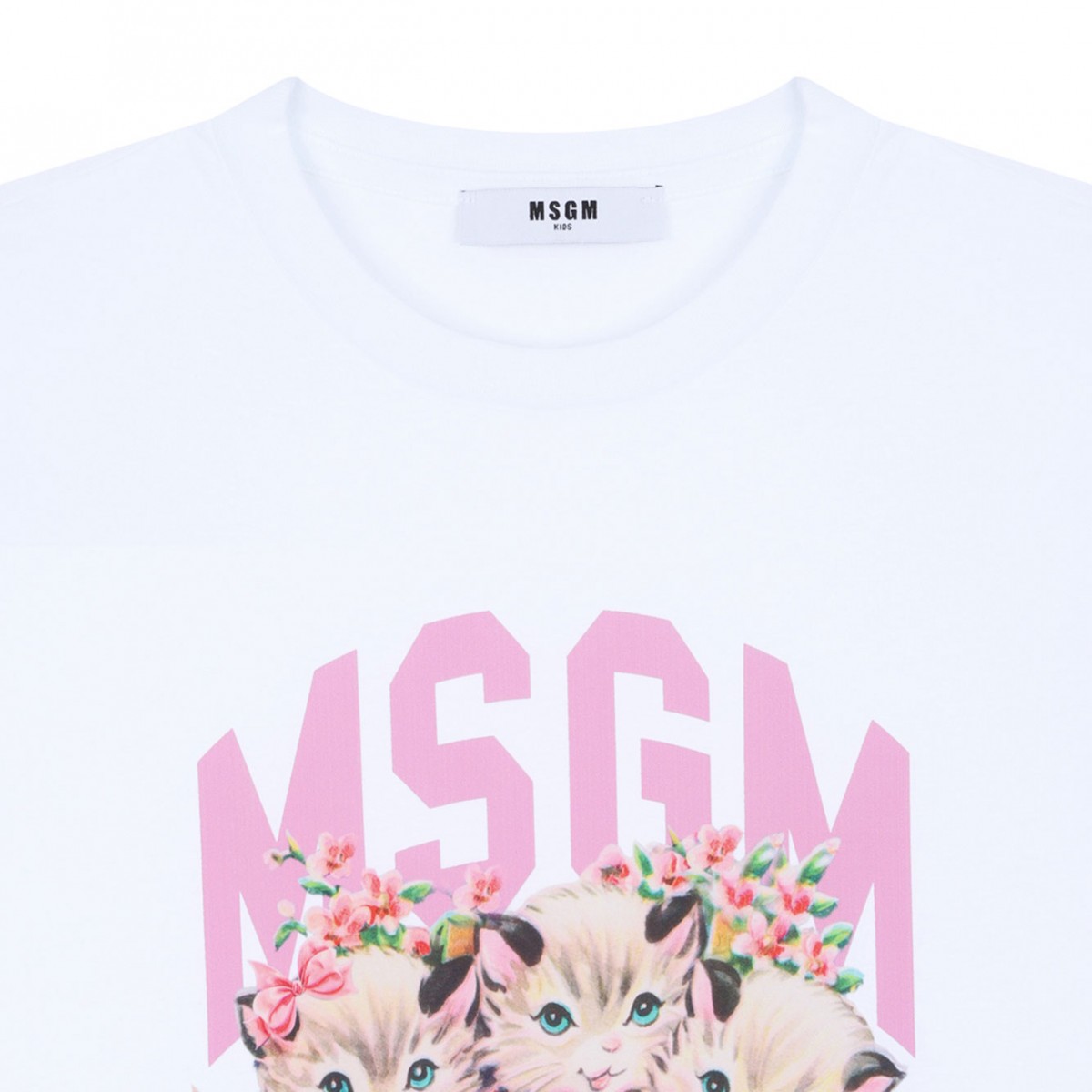 White Graphic Print T-Shirt