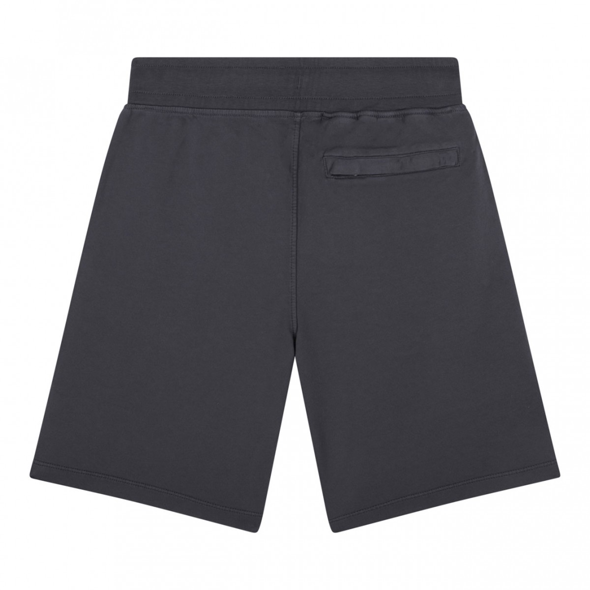 Anthracite Grey Logo Print Shorts