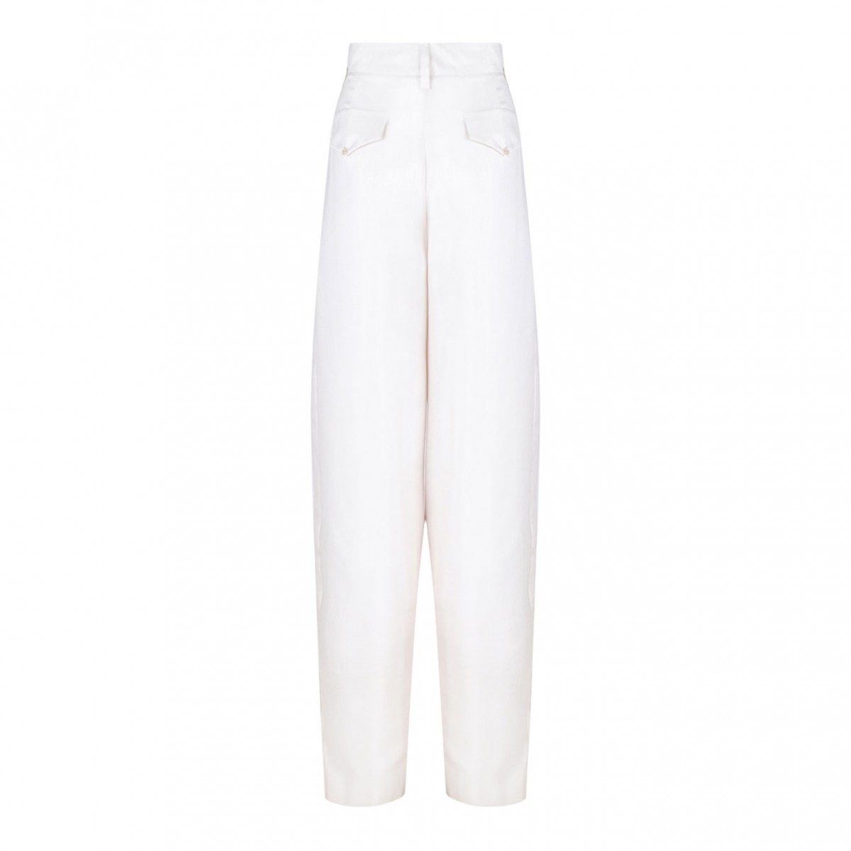 Light Beige Texture Trousers